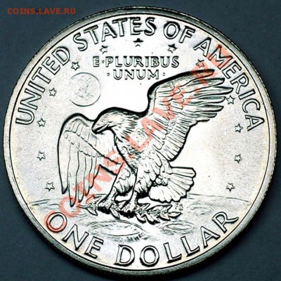 США_серебряный "Eisenhower Dollar" 1972(S); до 06.09_22.20мс - 6348