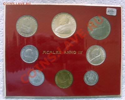 Ватикан. Годовой набор 1962 UNC до 10.09.2013, 22-00 МСК - 1962.JPG
