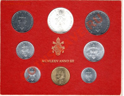 Ватикан. Годовой набор 1974 UNC до 10.09.2013, 22-00 МСК - img389