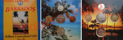 Сентябрьская распродажа иностранных монет - barbados-300rub