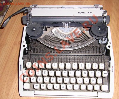 Печатная машинка ROYAL 200  GRAFISKA FACKFORENINGEN STOCKOLM - R0012499.JPG