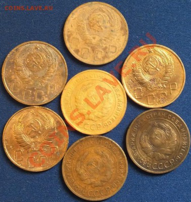 5 копеек 1930-49гг 7штук. - Изображение 063
