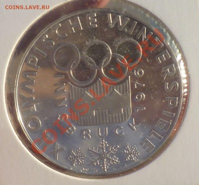 25 PESOS 1968(Мексика),100Schilling 1976 Proof(Австрия) оцен - P1090667.JPG