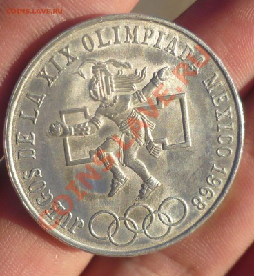 25 PESOS 1968(Мексика),100Schilling 1976 Proof(Австрия) оцен - P1090662.JPG