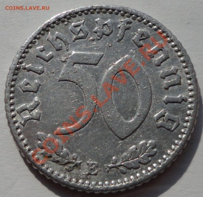 Германия. 3 рейх. 50 рейхспфеннингов 1935 Е. - 1