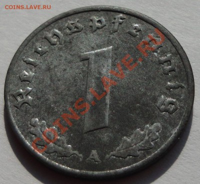 Германия. 3 рейх. 1 рейхспфеннинг 1942 А. - 1