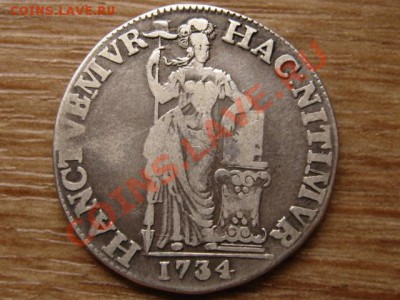 Нидерланды 1 гульден (20 стиверов) 1734 - IMG_4998