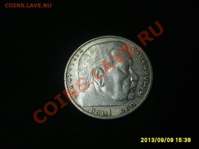 ГЕРМАНИЯ,5 РЕЙХСМАРОК 1936 F (Гинденбург,Ag)!до 12.09.2013 - S6000413.JPG