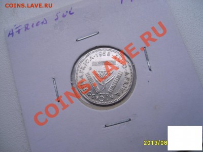 ЮЖНАЯ АФРИКА,3 ПЕНСА 1958г(Elizabet II,Ag)!!до 12.09.2013 - S6000066.JPG