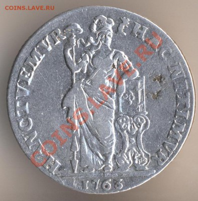 Нидерланды 1 гульден (20 стиверов) 1734 - 84