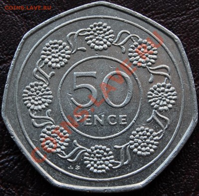 ГИБРАЛТАР - 50 пенсов 1988 - до 15 сентября - 605