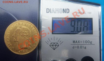 Золотая монета Сардинии 1786 года. - Изображение 6538