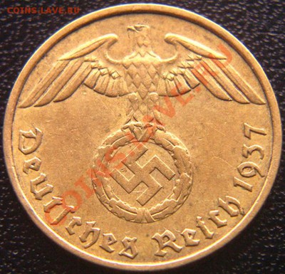 Германия (3-й Рейх)_5 рейхспфеннигов 1937(А); до 11.09_22.02 - 6370