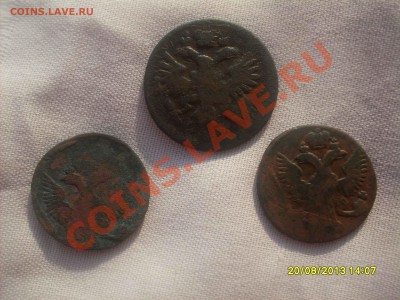 Денга 1749, 1731, 1747 гг. до 15.09.13 - SDC12045.JPG