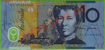 Австралия 10$ 2006 Мэри Гилмор до 16.09.13 в 22.00мск (6335) - Australia_10_dollars_2007_CI_big