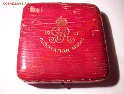 Еще немножко Британских настольных медалей - 1911 Коронация Георга V 5