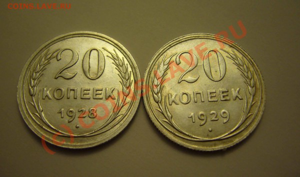 20 копеек 1928.1929 до 10.01.2010 до 21.00 - P1080365