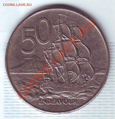 Н.Зеландия.50 центов.1982."Эндевор". до 17 Сентября - 19820007.JPG