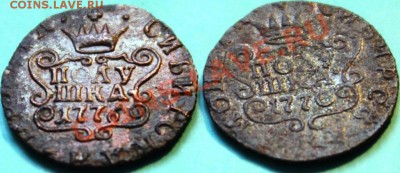 2 СИБИРСКИЕ ПОЛУШКИ 1776 И 1770 R1 - IMG_1429