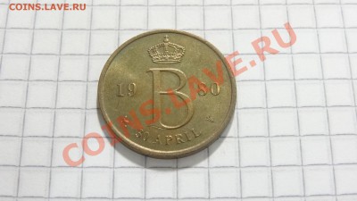 Жетон 1980г. Отречение королевы от престол до 16.09. в 22:30 - DSC07420.JPG