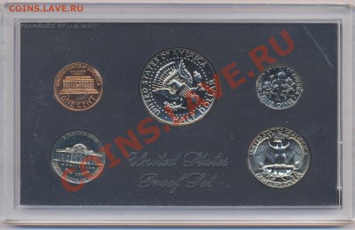 США  пруф-сет 1971 г.  16.09.13 г. 22-00 МСК . - 71 1