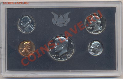 США  пруф-сет 1972 г.  16.09.13 г. 22-00 МСК . - 72
