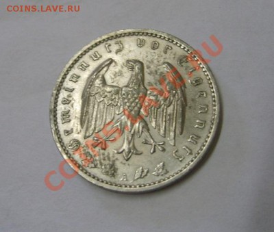 ГЕРМАНИЯ,1 РЕЙХСМАРКА 1934А (лот №2,никель)!!до 15.09.2013 - S6000523.JPG