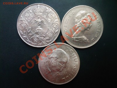Великобритания КРОНА-1977,1965,1972г.-3 шт.до 15.09 - 14092013(001)