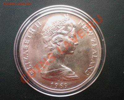 НОВАЯ ЗЕЛАНДИЯ 1доллар 1969г. КУК до 15.09 - 14092013(004)