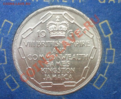 ЯМАЙКА 5 шиллингов1966г. ИГРЫ в блистере до 15.09 - 14092013(006)