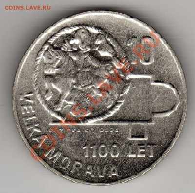 Ag ЧССР 10 КРОН 1966 ВЕЛИКАЯ МОРАВИЯ 19.09 В 22МСК (6821) - img665