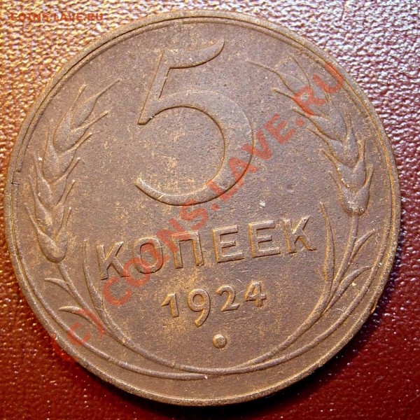 1 копейка 1924 + 5 копеек 1924 бонусом - DSCN8913