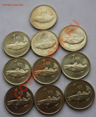 10шт.С рубля ИСЛАНДИЯ 1 крона 1981г. ТРЕСКА  до 21.09.13г. - IMG_7602.JPG