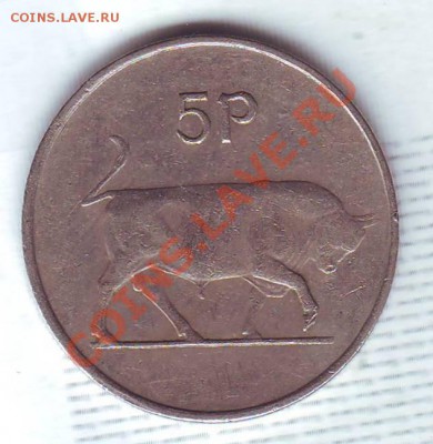 Ирландия.5 Пенсов.1950.Бык. до 21 Сентября - 19500017.JPG