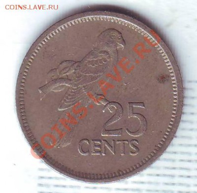 Сейшелы.25 Центов.1982.Попугай. до 21 Сентября - 19820015.JPG