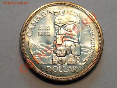 1 $ Канада 1958 год - на оценку. - 1958.JPG