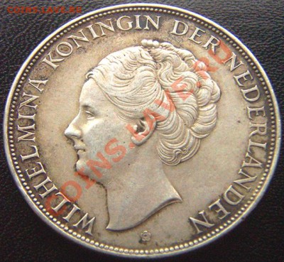 Нидерланды_2,5 гульдена 1937. Серебро; до 16.09_22.28мск - 6389