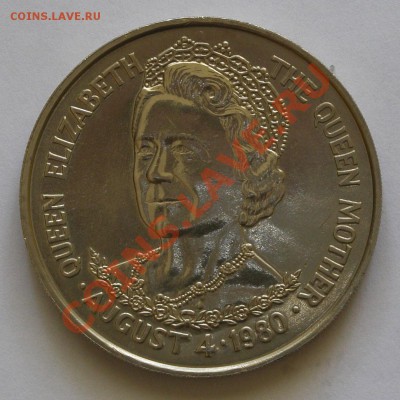 Тристан-Да-Кунья, 25 пенсов, Queen Mother до 21.09.13 г. - TDC_1