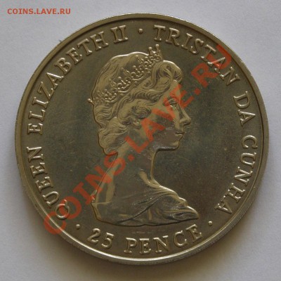 Тристан-Да-Кунья, 25 пенсов, Queen Mother до 21.09.13 г. - TDC_2