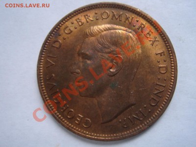 Великобритания: Пенни 1938 Георг 6 ДОСТОЙНАЯ! до 20.09 22-00 - Пенни 1938-2.JPG