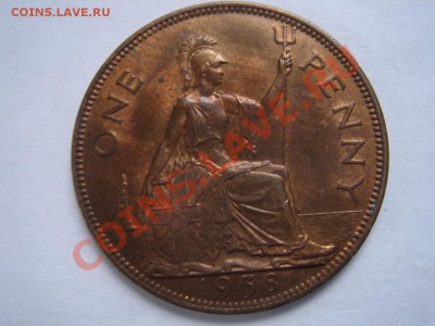 Великобритания: Пенни 1938 Георг 6 ДОСТОЙНАЯ! до 20.09 22-00 - Пенни 1938-1.JPG