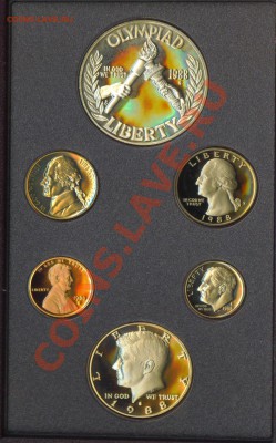 Годовой набор США 1988S ПРУФ - на оценку. - 1988.JPG