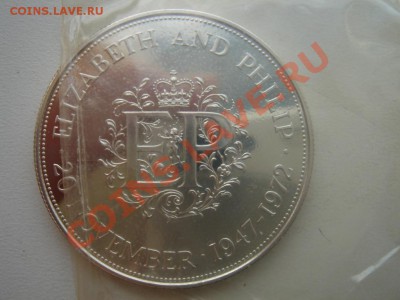 Великобритания: Ag-925 Крона 1972 до 21.09.13, 22-00 - Крона 1972 серебро-3