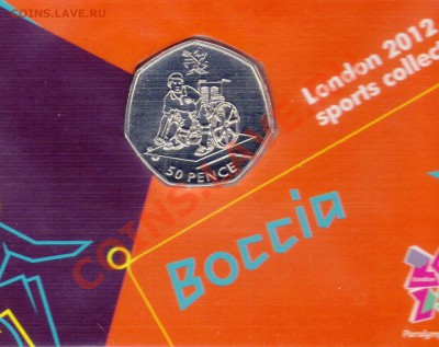 Великобритания 50 пенсов 2011 Бочча до 23.09-22ч (6627) - img839