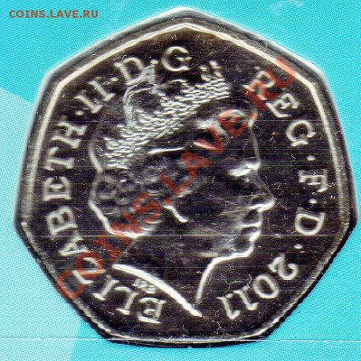 Великобритания 50 пенсов 2011 Велогонки до 23.09-22ч (6627) - img835