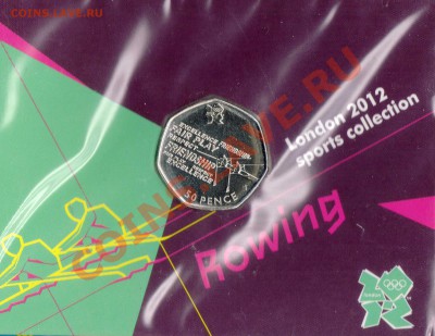 Великобритания 50 пенсов 2011 Гребля до 23.09-22ч (6627) - img847
