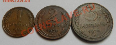 1,2,3 коп. 1924г.  Окончание: 21.09.13г в 22:00 по Москве - Изображение 058