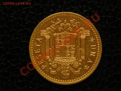 Испания. 1 песета, 1966 год. UNC. - DSC08822.JPG