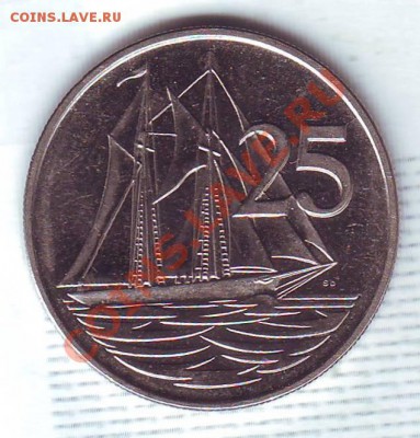 Кайманы.25 центов.2005.Парусник. до 24 Сентября - 20050007.JPG