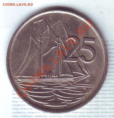 Кайманы.25 Центов.1982.Парусник.до 24 Сентября - 19820019.JPG
